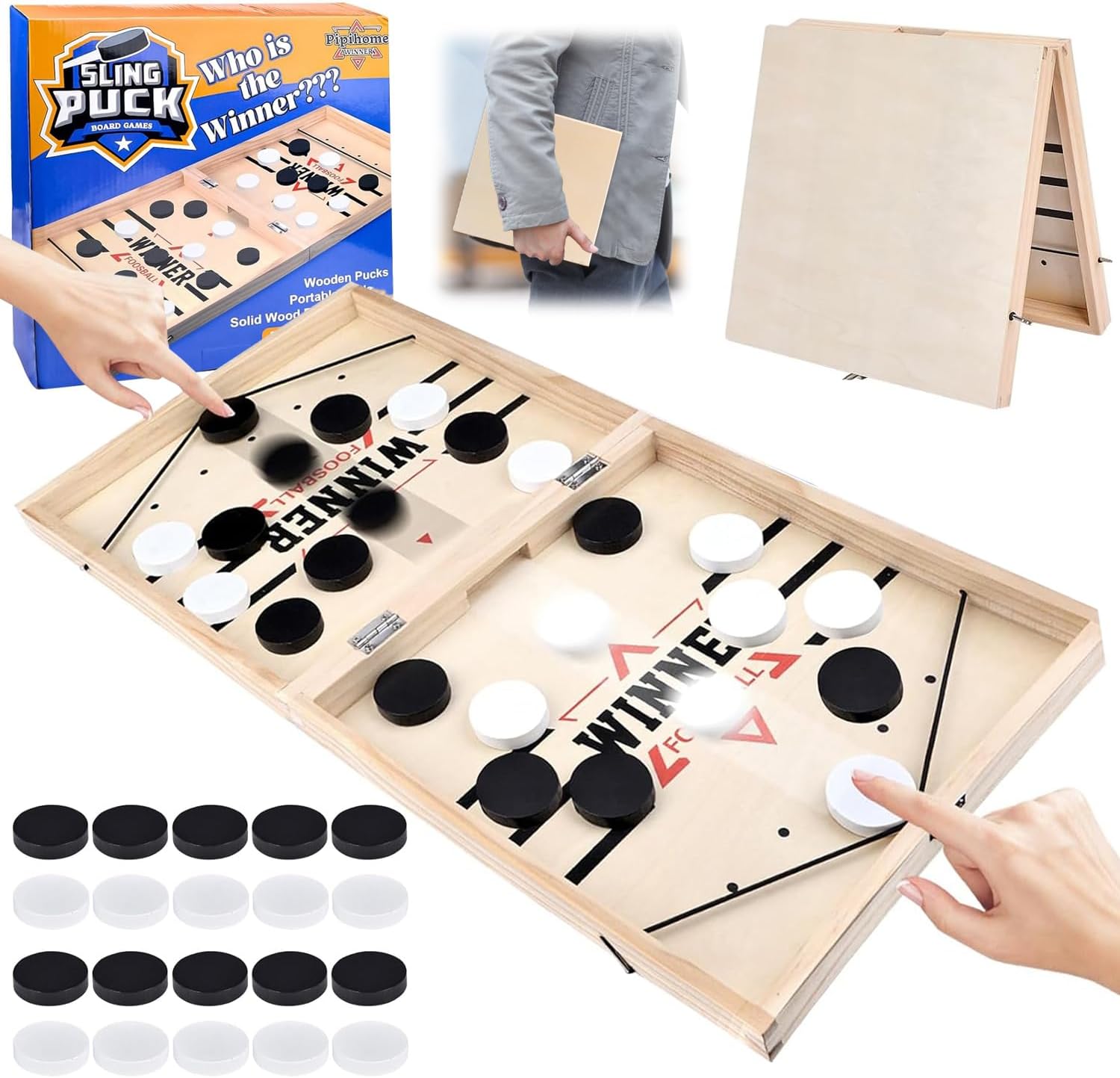 Tragbares Tisch-Hockey-Brett