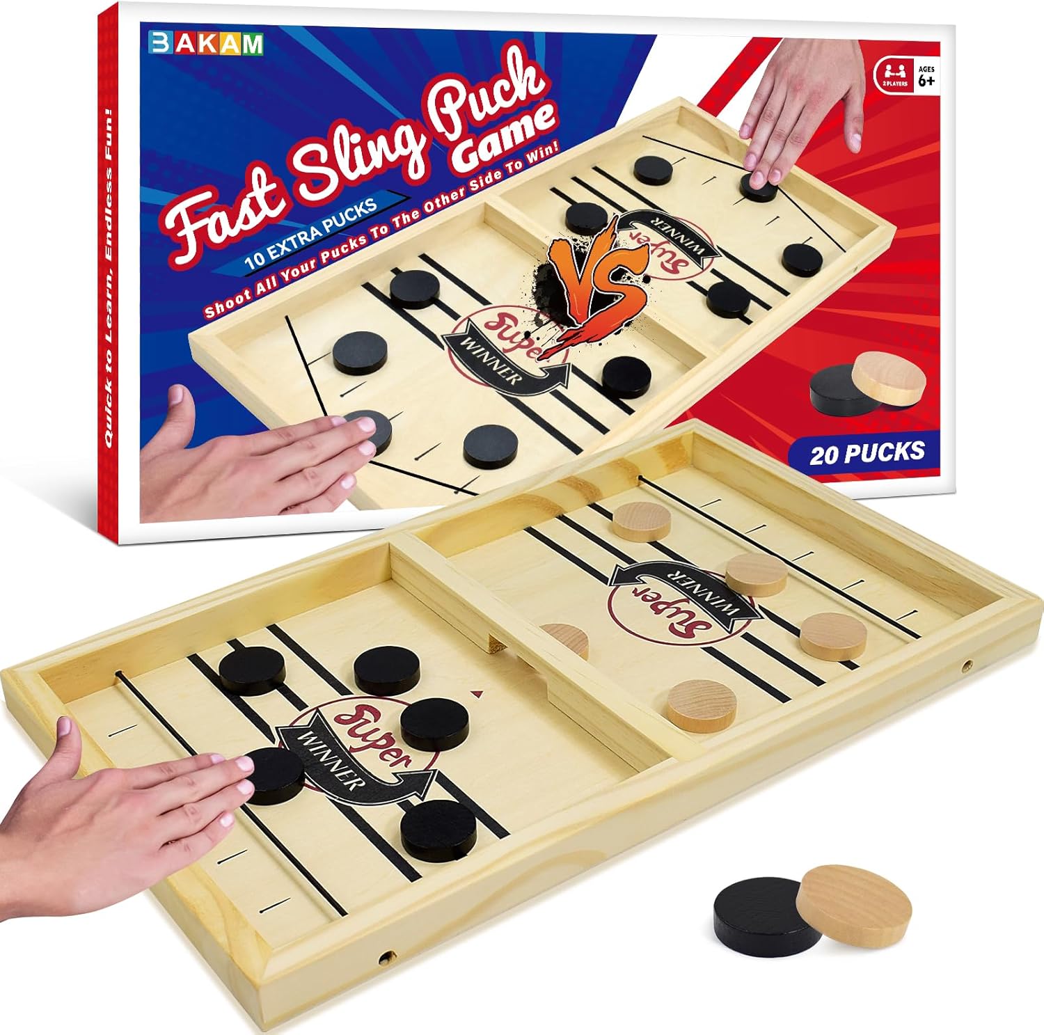 BAKAM Super Schnelles Sling Puck